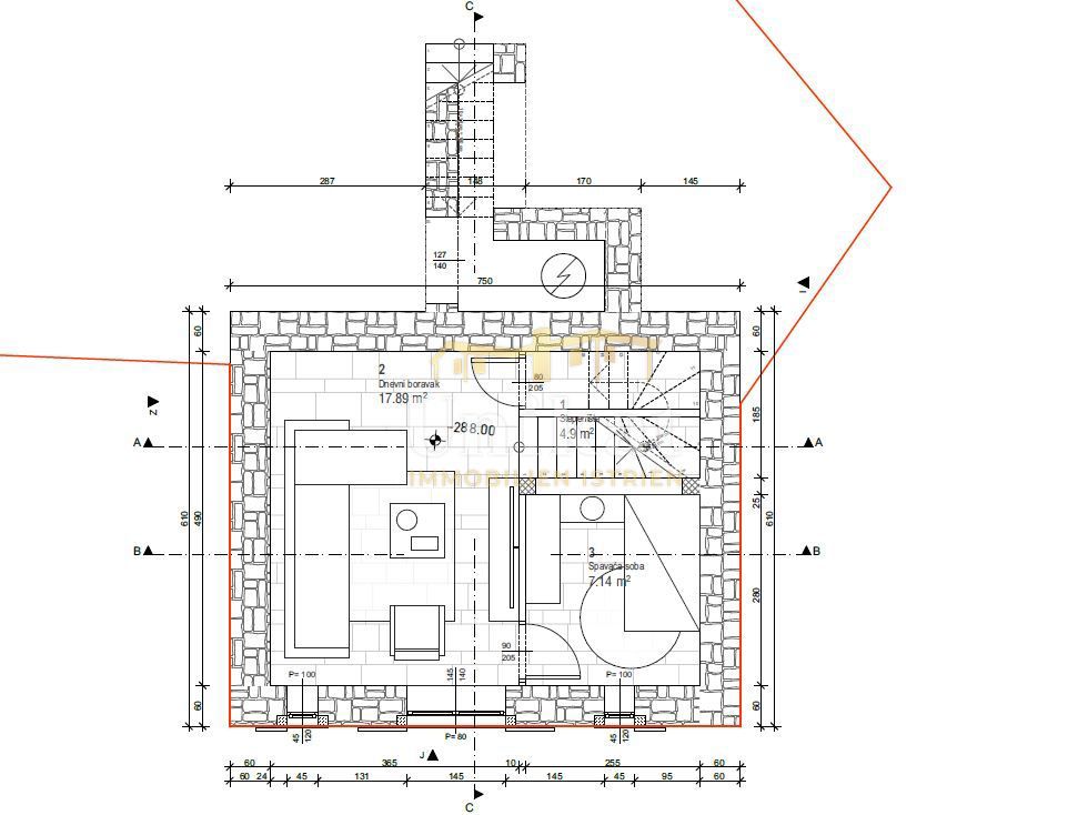Renovirana kamnita hiša s bazenom in wellness hišico
